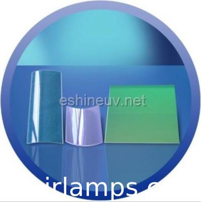 China guangdong uv curve quartz plate