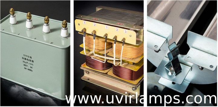 यूवी कोटिंग मशीन के लिए 4 पिन कनेक्टर के साथ 3 4 8 15 माइक्रो फैराड पावर कैपेसिटर